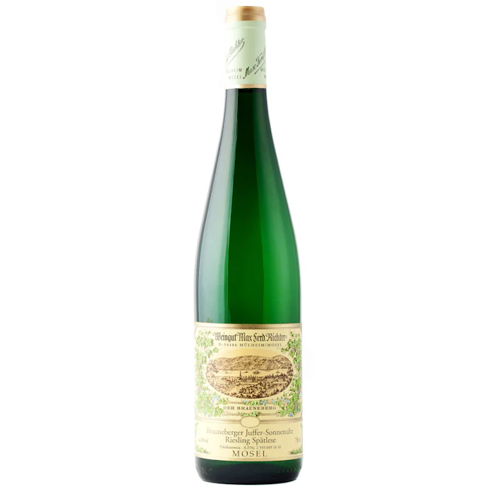 Brauneberger Juffer-Sonnenuhr Riesling Spätlese, M F Richter, Mosel 2022