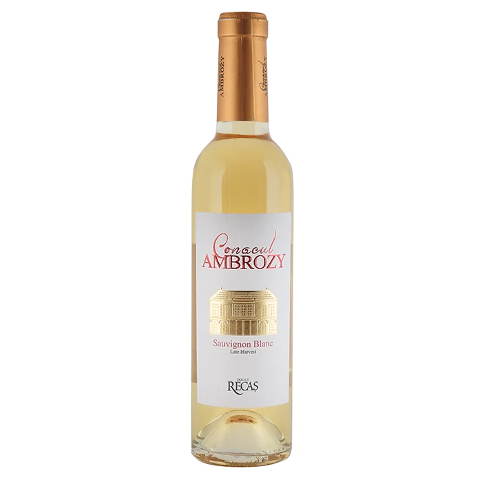 Conacul Ambrozy Late Harvest Sauvignon Blanc, Recas 2022 - Half