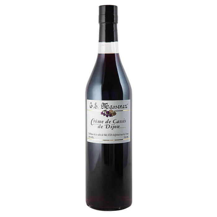 Crème de Cassis de Dijon, Massenez, 20% vol