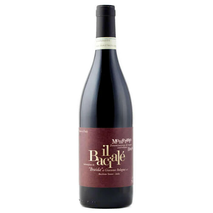 Il Bacialé, Monferrato DOC, Rosso "Braida" di Giacomo Bologna 2020