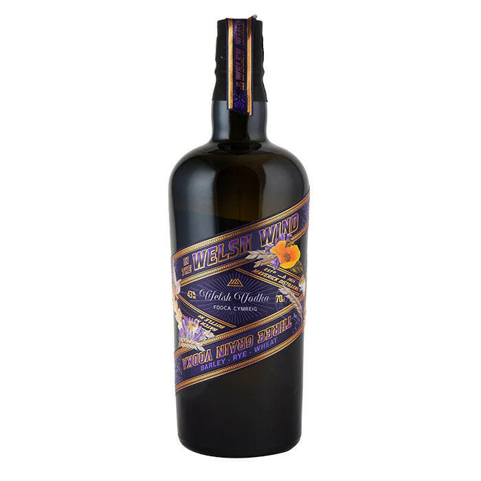 In The Welsh Wind Three Grain Vodka, 43% vol