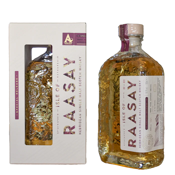 Isle of Raasay, 'Made with Arbikie Barley', Hebridean Single Malt Whisky