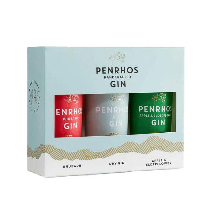 Penrhos Gin Miniature Pack - 3x5cl (Gift Set)