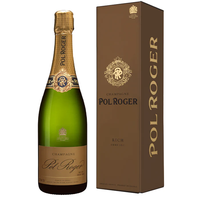 Pol Roger Rich, Demi-Sec Champagne (Gift Box)