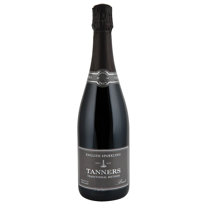 Tanners English Sparkling Brut, Traditional Method, 12%