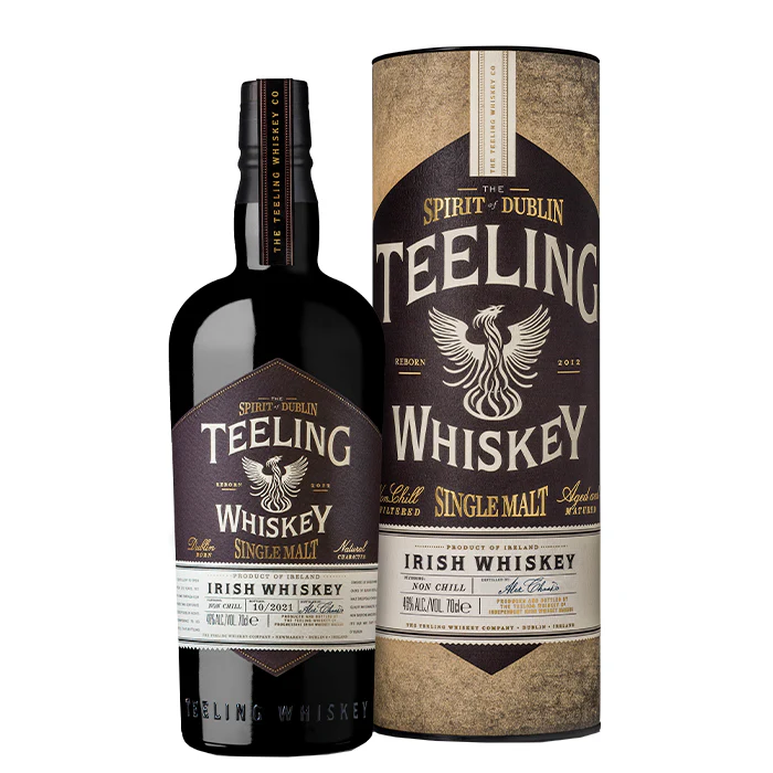 Teeling Single Malt Irish Whiskey, 46% vol (Gift Box)