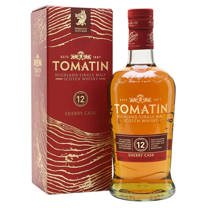Tomatin 12 Year Old, Sherry Cask, Highland Single Malt Whisky