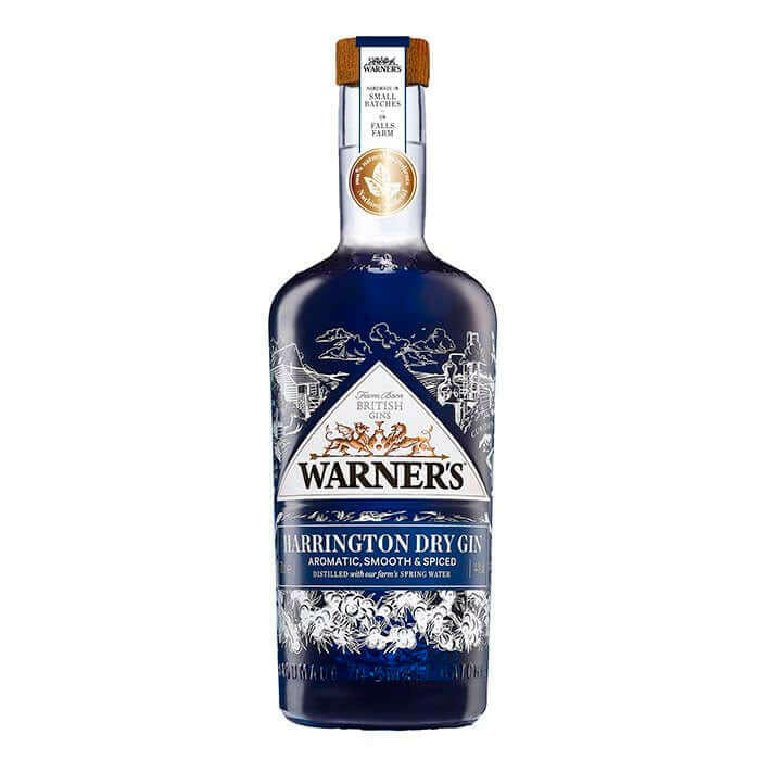 Warner's Harrington Dry Gin, 44% vol